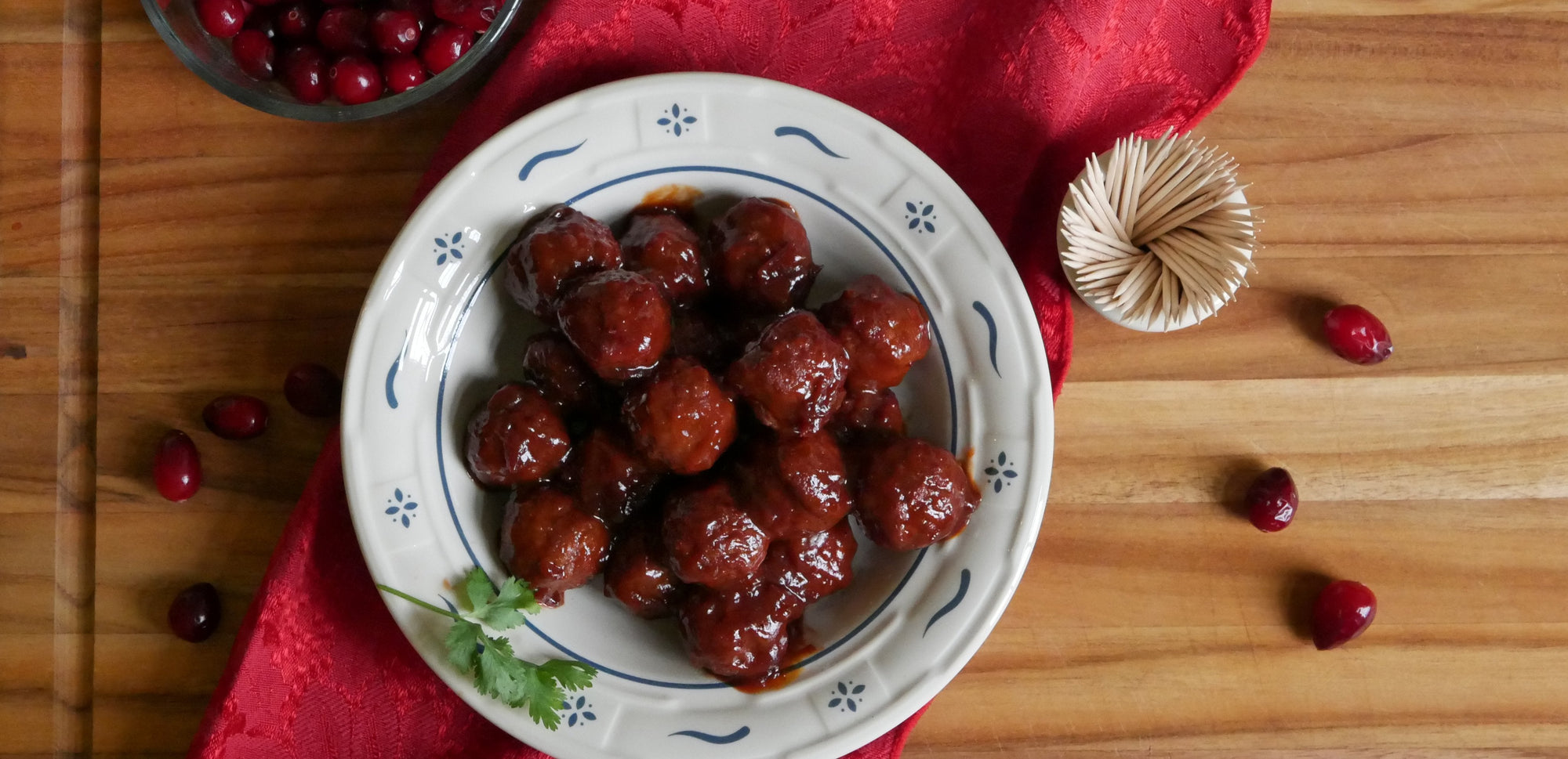 BBQ Cranberry Meatballs