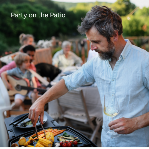 Party on the patio