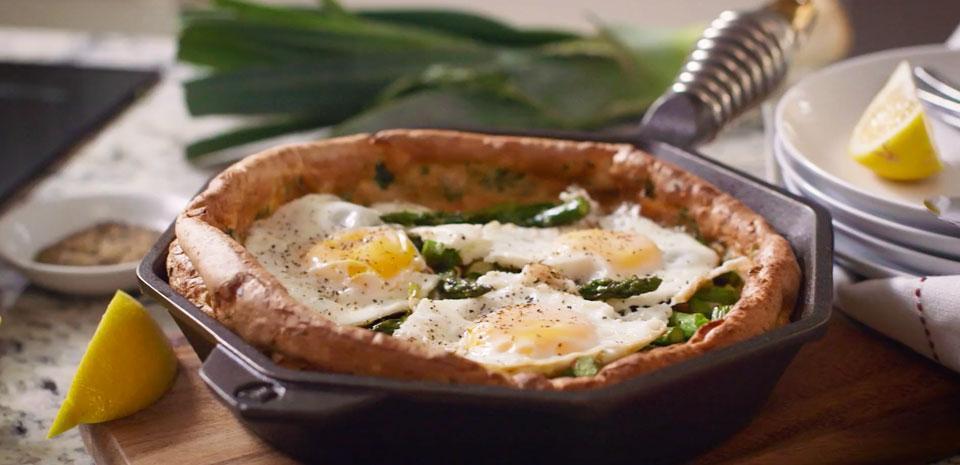 Savory Cast Iron Dutch Baby | FINEX Recipe