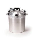 25 qt All American Pressure Canner on a white background