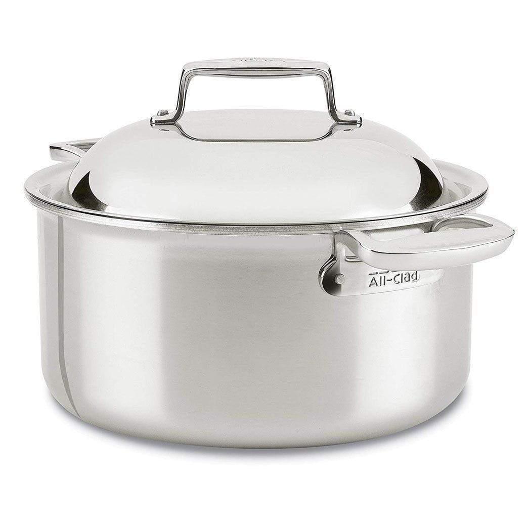 All-Clad d7 Stainless Round Dutch Oven with Domed Lid | J.L. Hufford