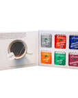 Assorted Ashby's tea bags in a display box on a white background