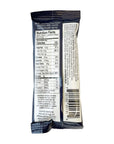 Back of a drink mix package with nutrition facts label on a white background