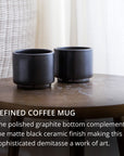 Fellow Monty Milk Art Cups - Black