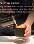 Fellow Monty Milk Art Cups - Black