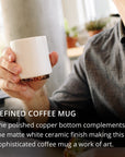 Fellow Monty Milk Art Cups - White