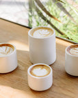 Fellow Monty Milk Art Cups - White