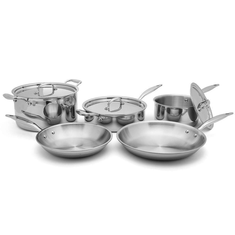 Heritage Steel 5-ply Stainless Core Set - 8 Piece - J.L. Hufford