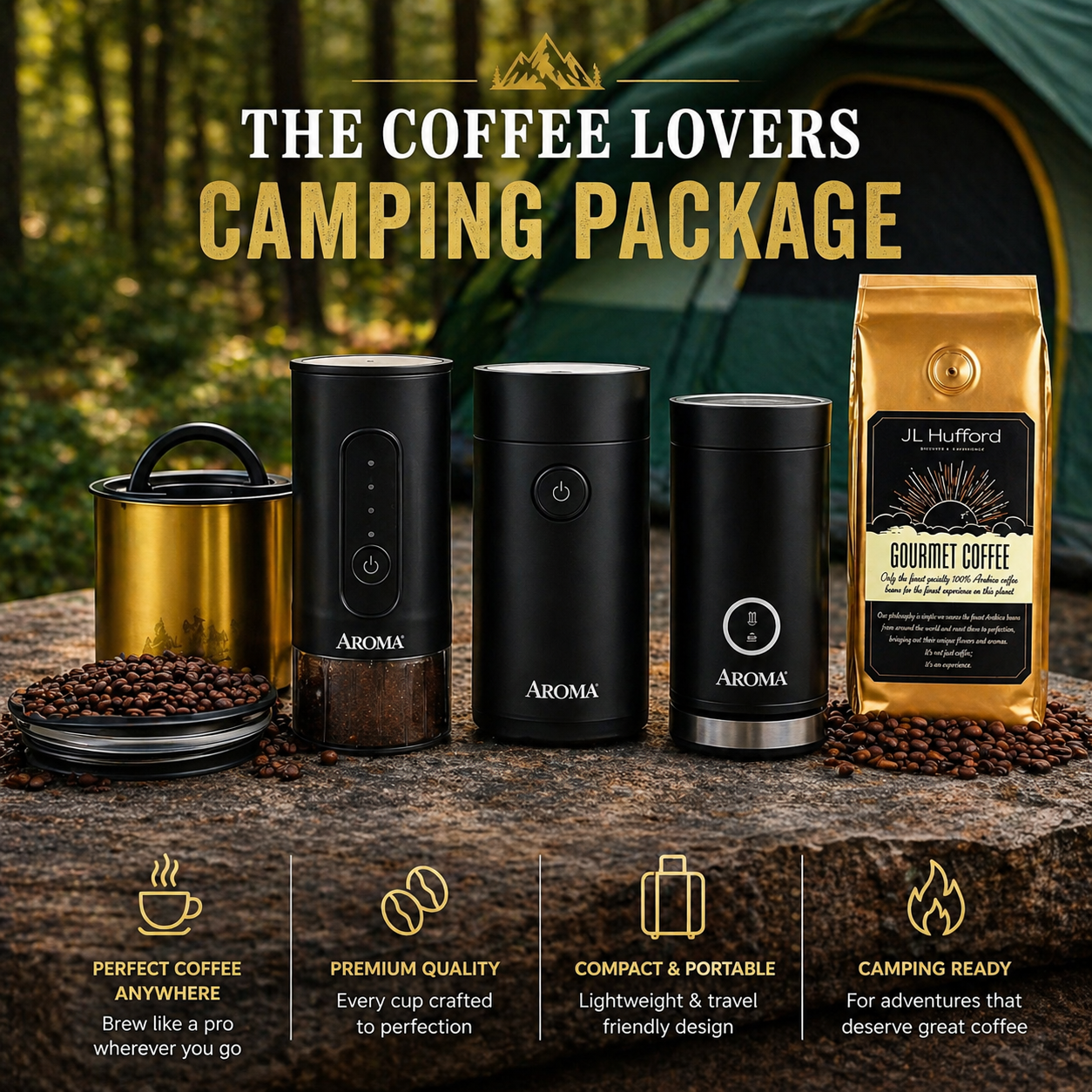 The Coffee Lovers Camping Package – J.L. Hufford