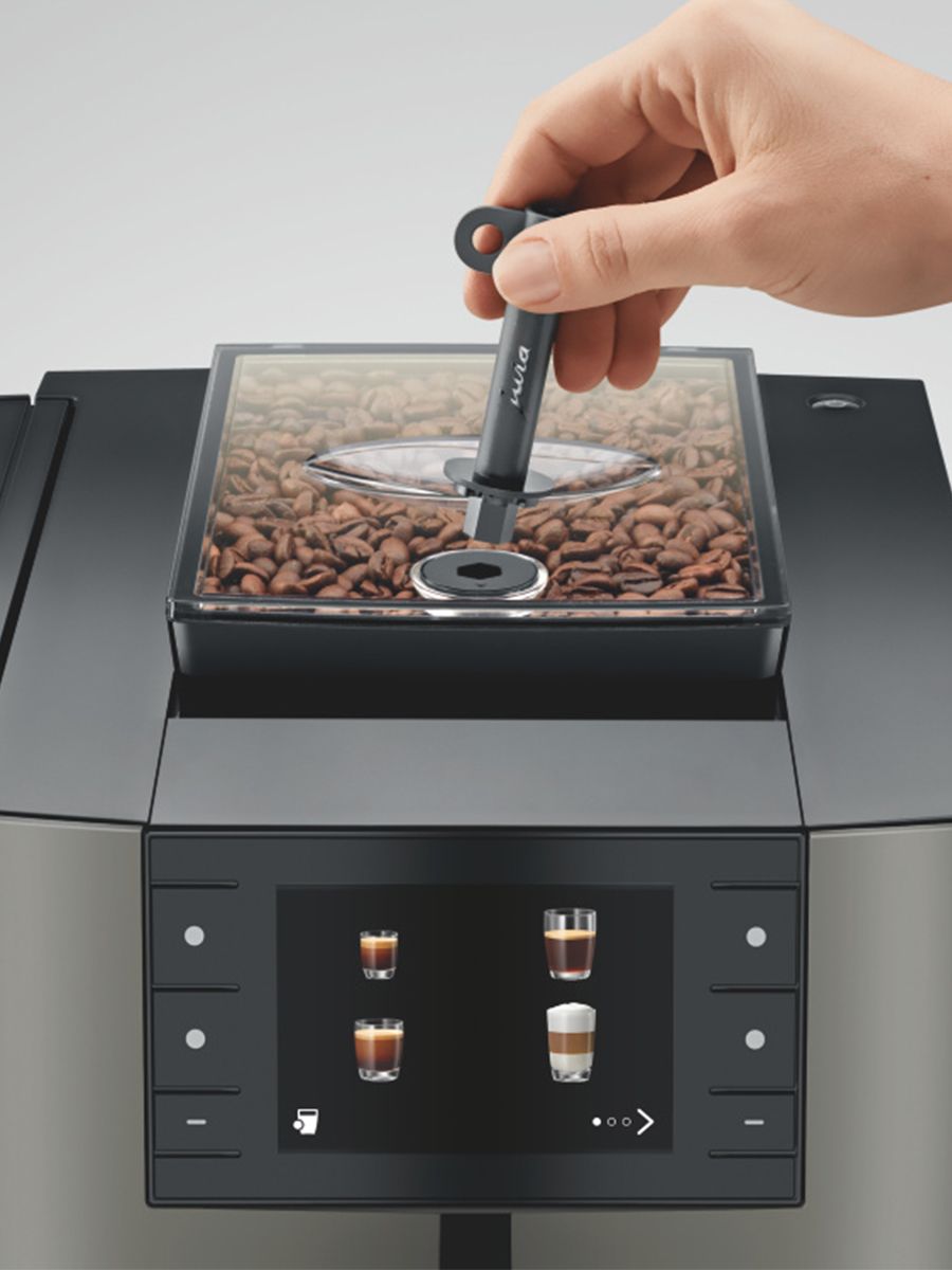 Adjusting bean hooper pn Jura X10 Espresso Machine