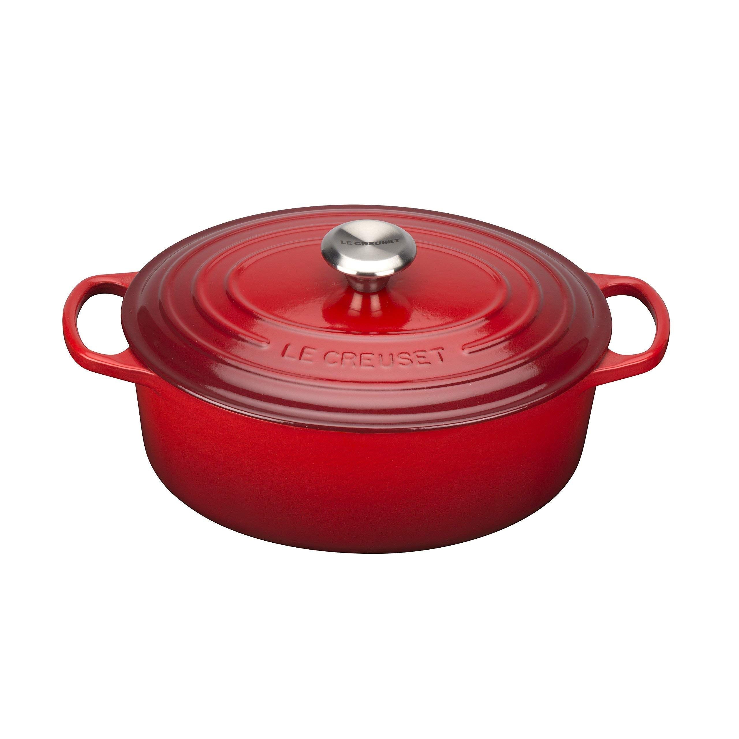 LE CREUSET おひつ レッド Le Creuset 2.75 Qt Signature Oval Dutch Oven | J.L. Hufford