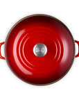 Le Creuset Enamel on Steel Traditional Stockpot, 16 qt., with Stainless Steel Knob