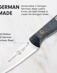 Messermeister Custom Paring Knife, 3.5”