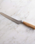 Messermeister Oliva Elite Scalloped Offset Knife, 8"