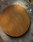 Rico & Plato Bourgogne Small Teak Plate (Set of 2)