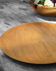 Rico & Plato Bourgogne Small Teak Plate (Set of 2)