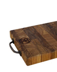 Rico & Plato Celery End Grain Teak Cutting Board/Coffee Server