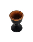 Rico & Plato Dante Teak Egg Cups with Black Exterior (Set of 2)