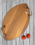 Rico & Plato Minella Oval Oak Serving Platter
