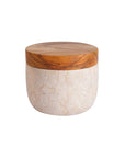 Rico & Plato Nimes Glossy Marble Pots (Set of 3)
