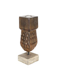 Rico & Plato Romeo Wooden Candle Holder (Set of 3)
