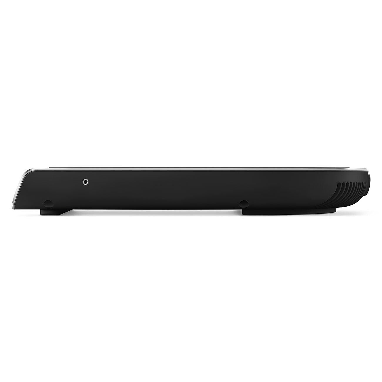 Side view of SMEG induction cooker on a white background