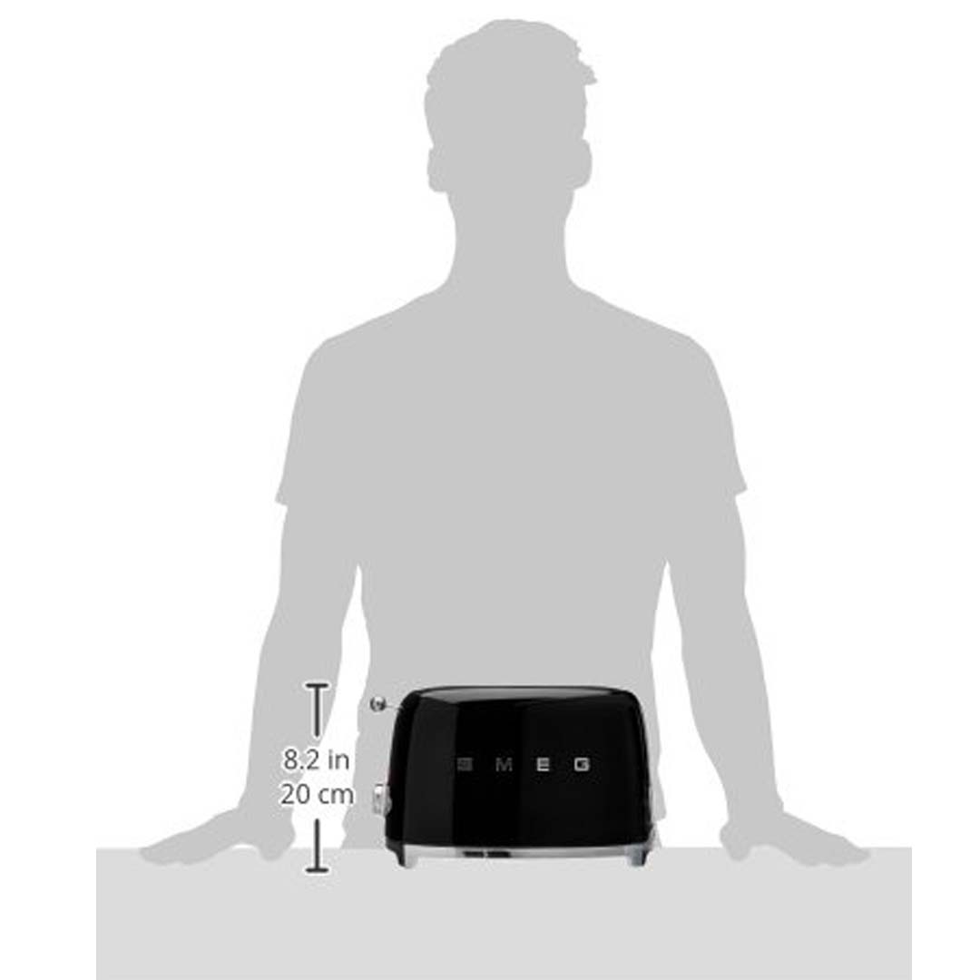 SMEG 50's Retro Electric 2-Slice Toaster Hufford
