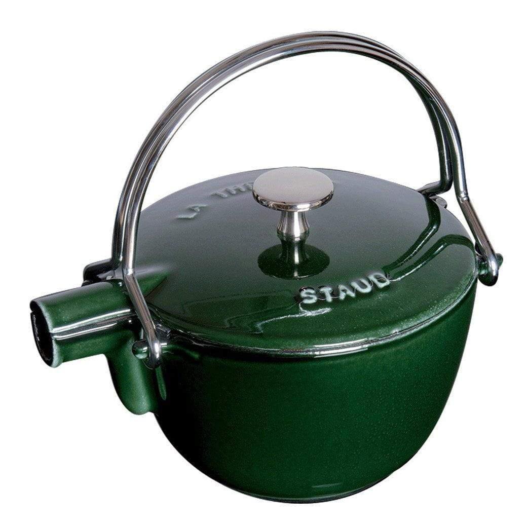 Staub Cast Iron Tea Kettle 1 Qt Round | J.L. Hufford