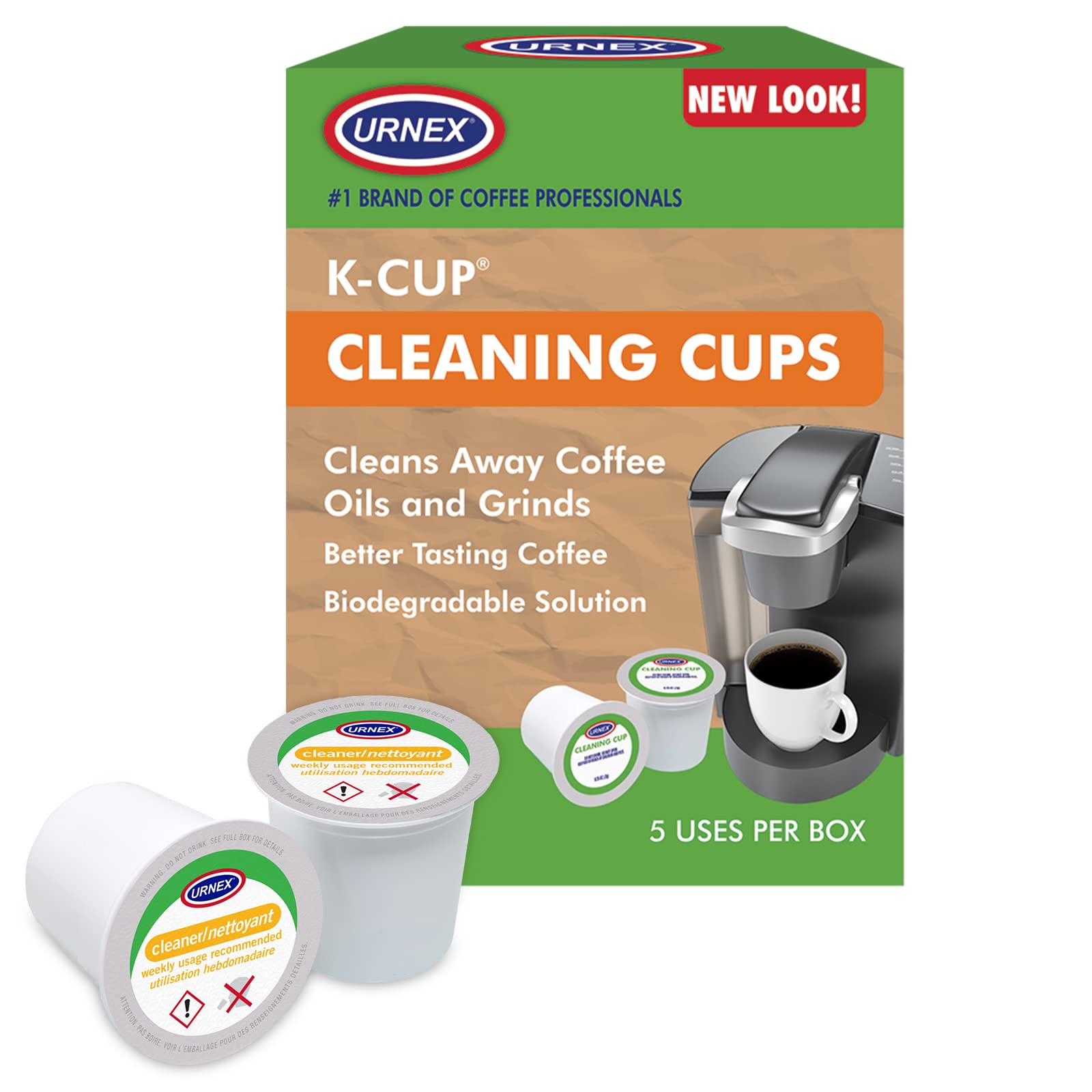 Urnex CleanCup Single Keurig Brewer Cleaner | J.L. Hufford