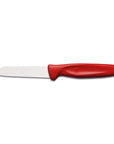 Wusthof Paring & Peeling Knives Red Wusthof Zest 3" Flat Cut Paring Knife JL-Hufford