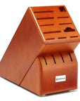 Wusthof 15-Slot Knife Block displayed on a white background