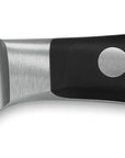 WΓΌsthof knife with black handle on a white background