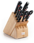 Wusthof Knife Sets Wusthof Gourmet 10-piece Knife Block Set - Beechwood JL-Hufford