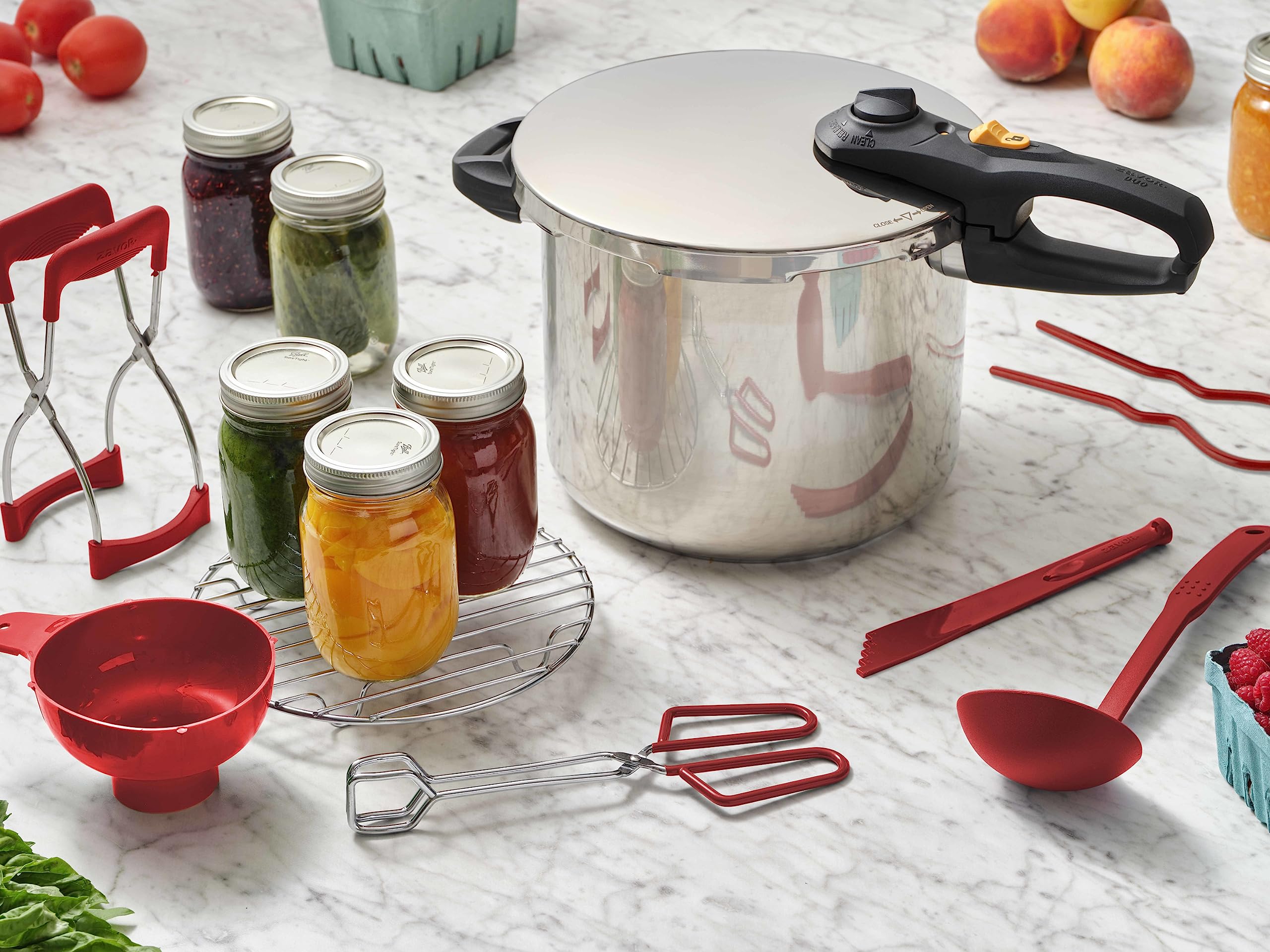 調理器具 7788 Zavor DUO 8-Piece Stainless Steel Pressure Canning Set | J.L. Hufford