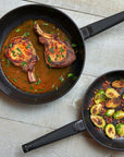 ZAVOR Noir 10" & 12" Inch Skillet Set