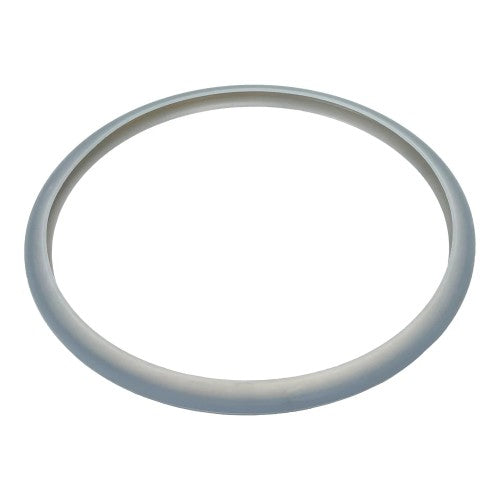 A 9-inch gray silicone gasket, circular in shape, designed for compatibility with specific Zavor pressure cooker models.