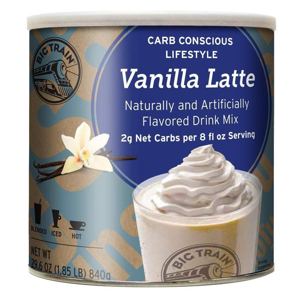 Big Train Low Carb Blended Ice Coffee Vanilla Latte J.L. Hufford