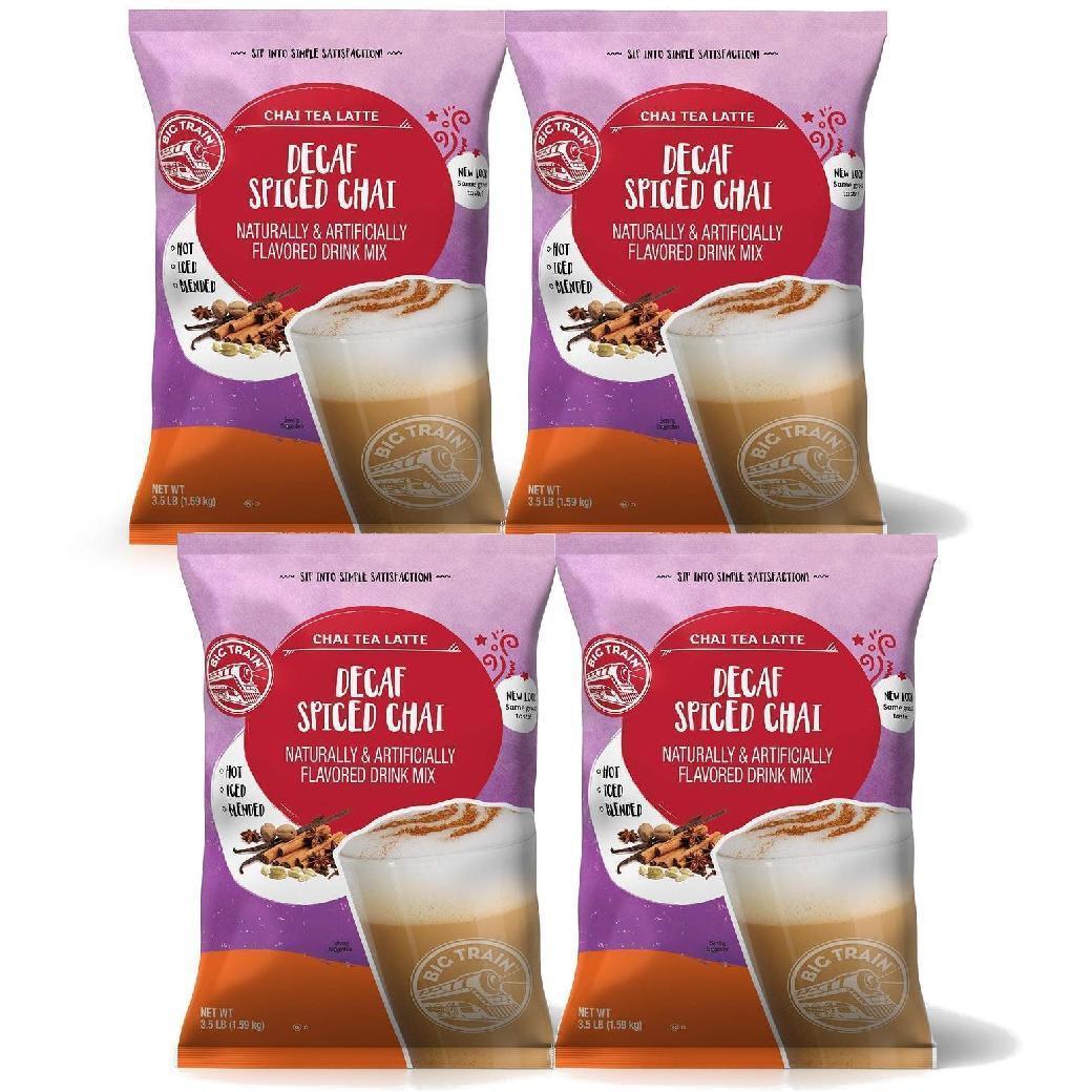 Big Train Chai Tea Latte Mix – Case of 4 (3.5 lb Bags) | J.L. Hufford
