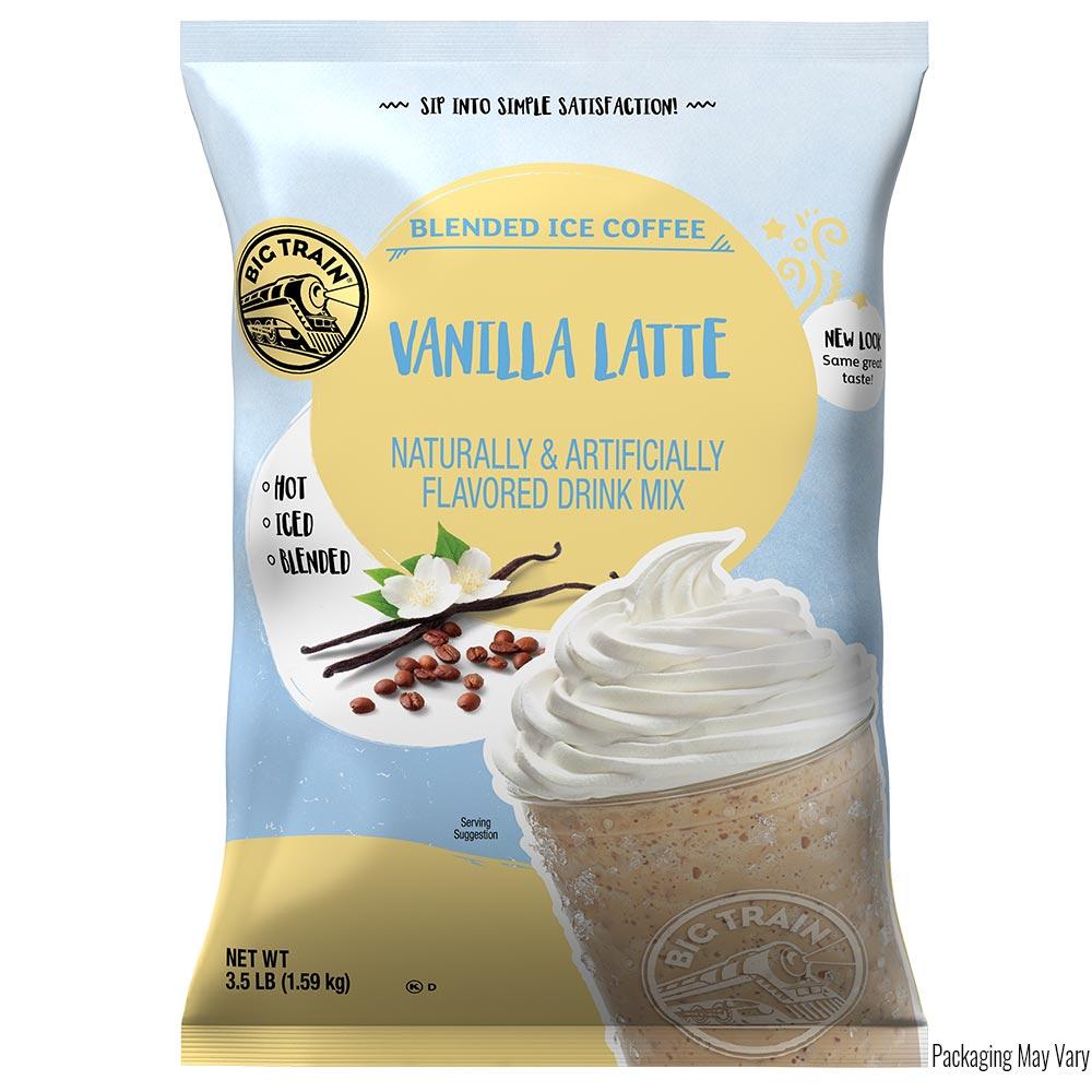 Big Train Vanilla Latte Blended Ice Coffee – lb Bag Hufford