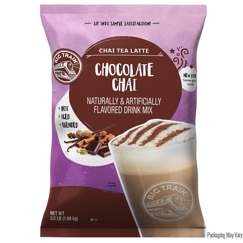 Big Train Chocolate Chai Tea Latte Mix – 3.5 lb Bag | J.L. Hufford