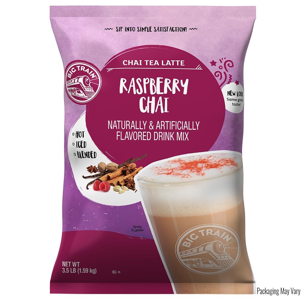 Big Train Raspberry Chai Tea Latte Mix – 3.5 lb Bag | J.L. Hufford