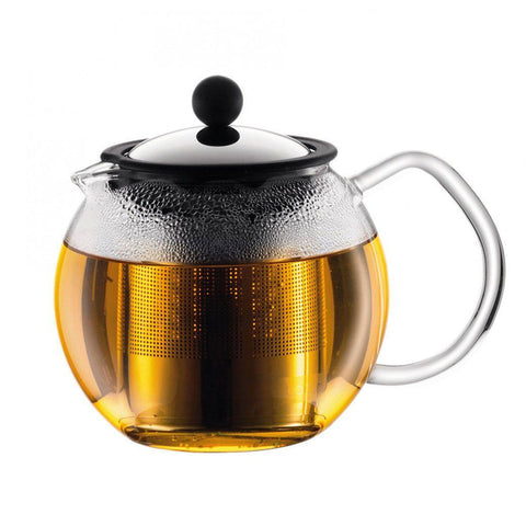 Bodum Assam Tea Press  Bodum Glass Teapot with Infuser – J.L. Hufford