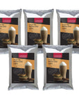 Cappuccine Blended Coffee Frappe Indian Chai Latte Cappuccine Case of 5 - Single Flavor JL-Hufford
