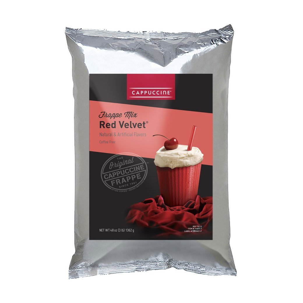 Cappuccine Blended Coffee Frappe Individual Cappuccine Frappe Mix - Red Velvet JL-Hufford