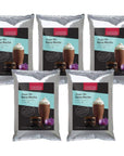 Cappuccine Blended Coffee Frappe Kona Mocha Ice Coffee Frappe Cappuccine Case of 5 - Single Flavor JL-Hufford