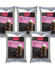 Cappuccine Blended Coffee Frappe Mocha Frappe Ice Coffee Cappuccine Case of 5 - Single Flavor JL-Hufford