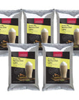 Cappuccine Blended Coffee Frappe Vanilla Chai Latte Cappuccine Case of 5 - Single Flavor JL-Hufford