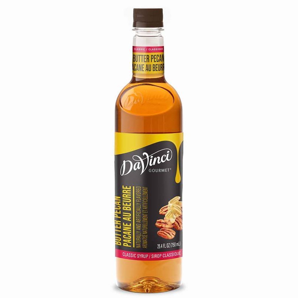 Bottle of Davinci Butter Pecan Syrup
