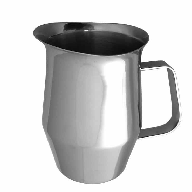 J.L. Hufford Barista Tools Stainless Steel Graduated Milk Frothing Pitcher - 16 oz JL-Hufford