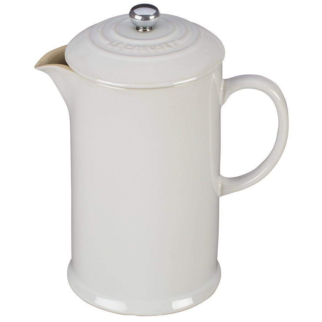 Le Creuset French Presses White Le Creuset Cafe Collection 27 oz. French Press JL-Hufford
